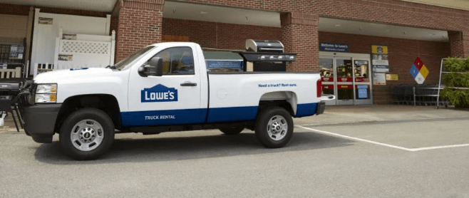 does lowe's rent trucks